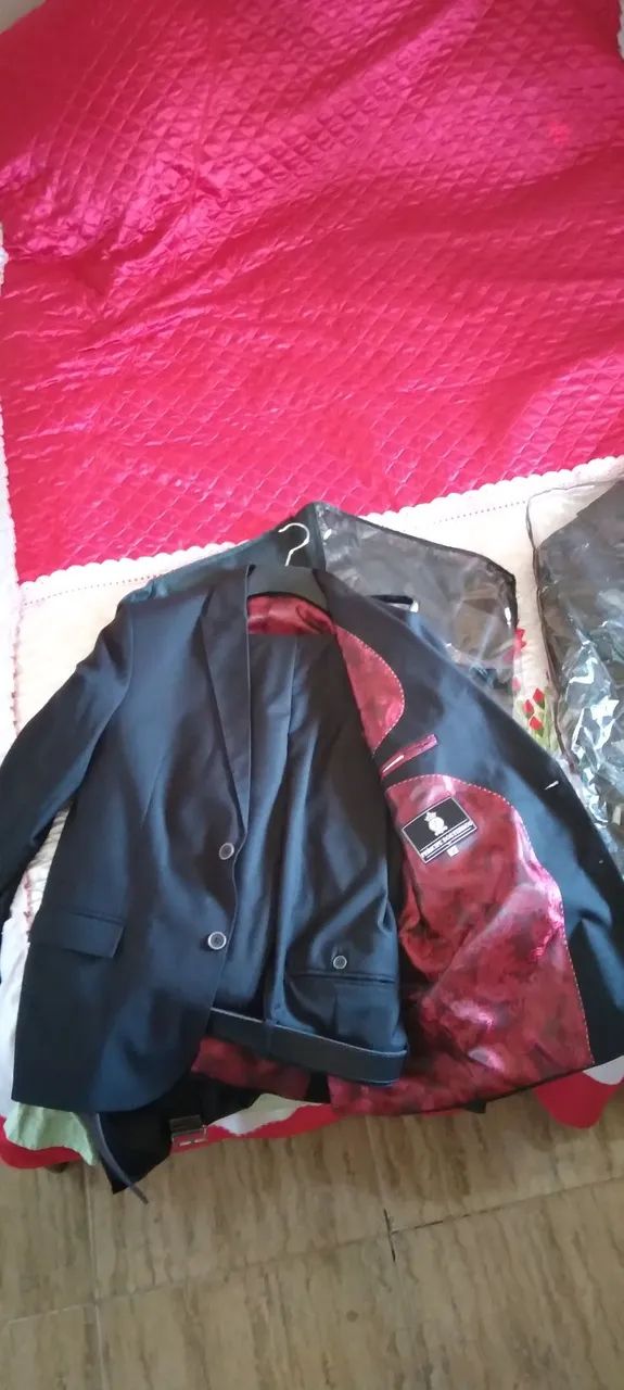 Terno preto corte italiano  - Foto 4