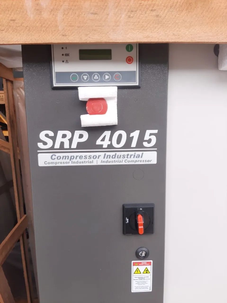 Compressor de Ar Parafuso com Secador Integrado 15HP 9Bar 260L SRP4015E - novidade - Foto 3