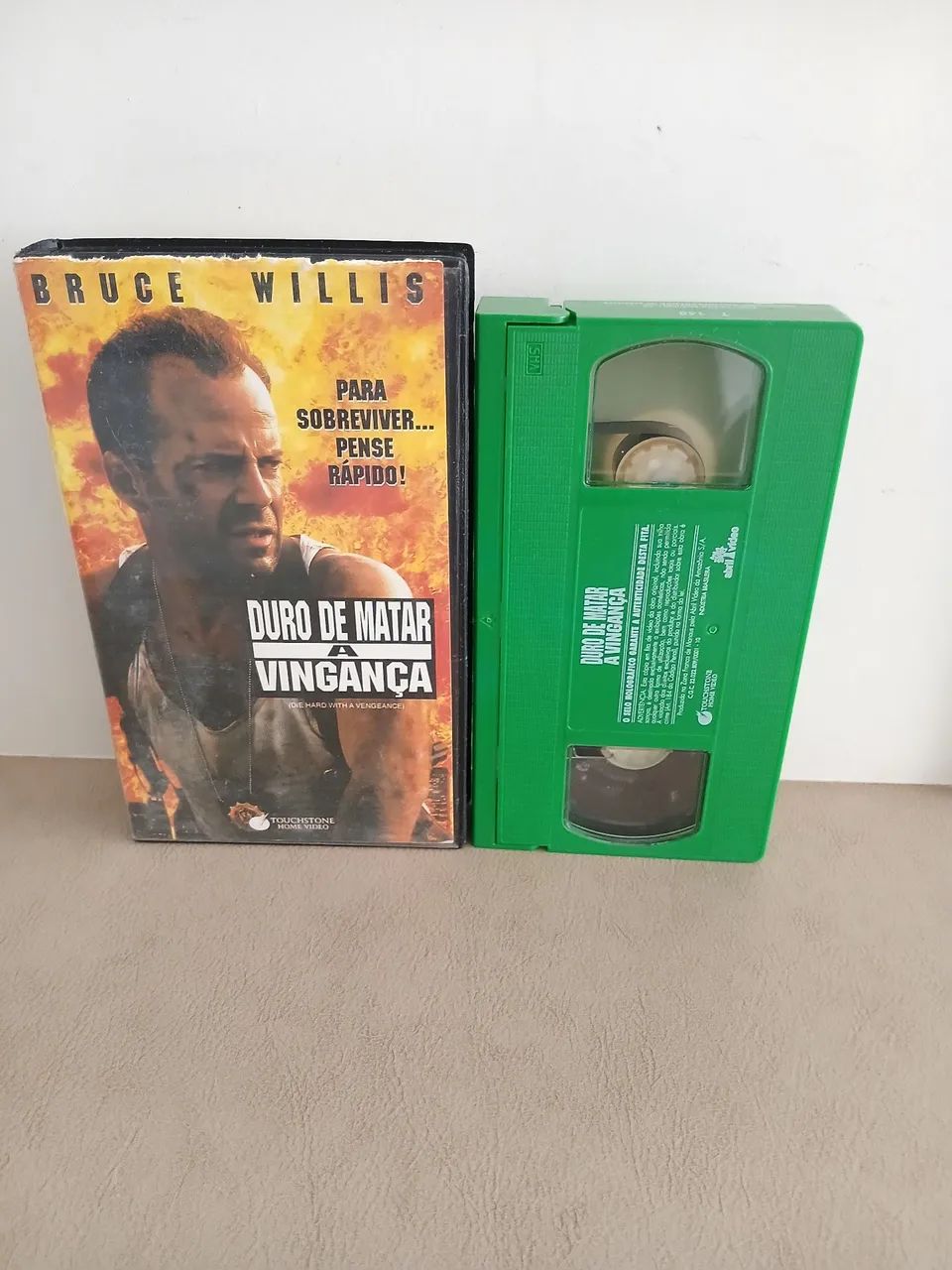 Fita Vhs Duro de Matar 3 A Vingança  - Bruce Willis 