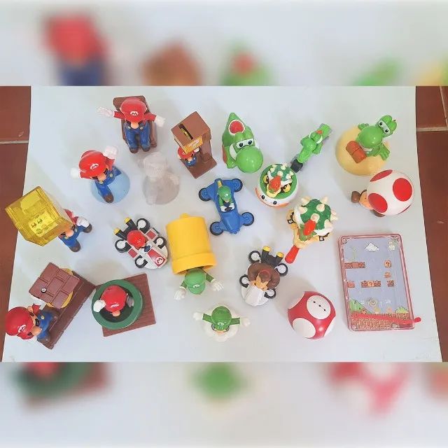 Coleção Super Mario Mc Donalds - 21 peças! - Foto 2