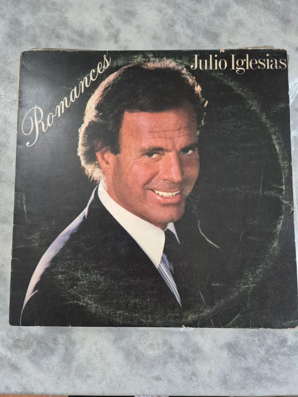Disco de Vinil - Romances - Julio Iglesias