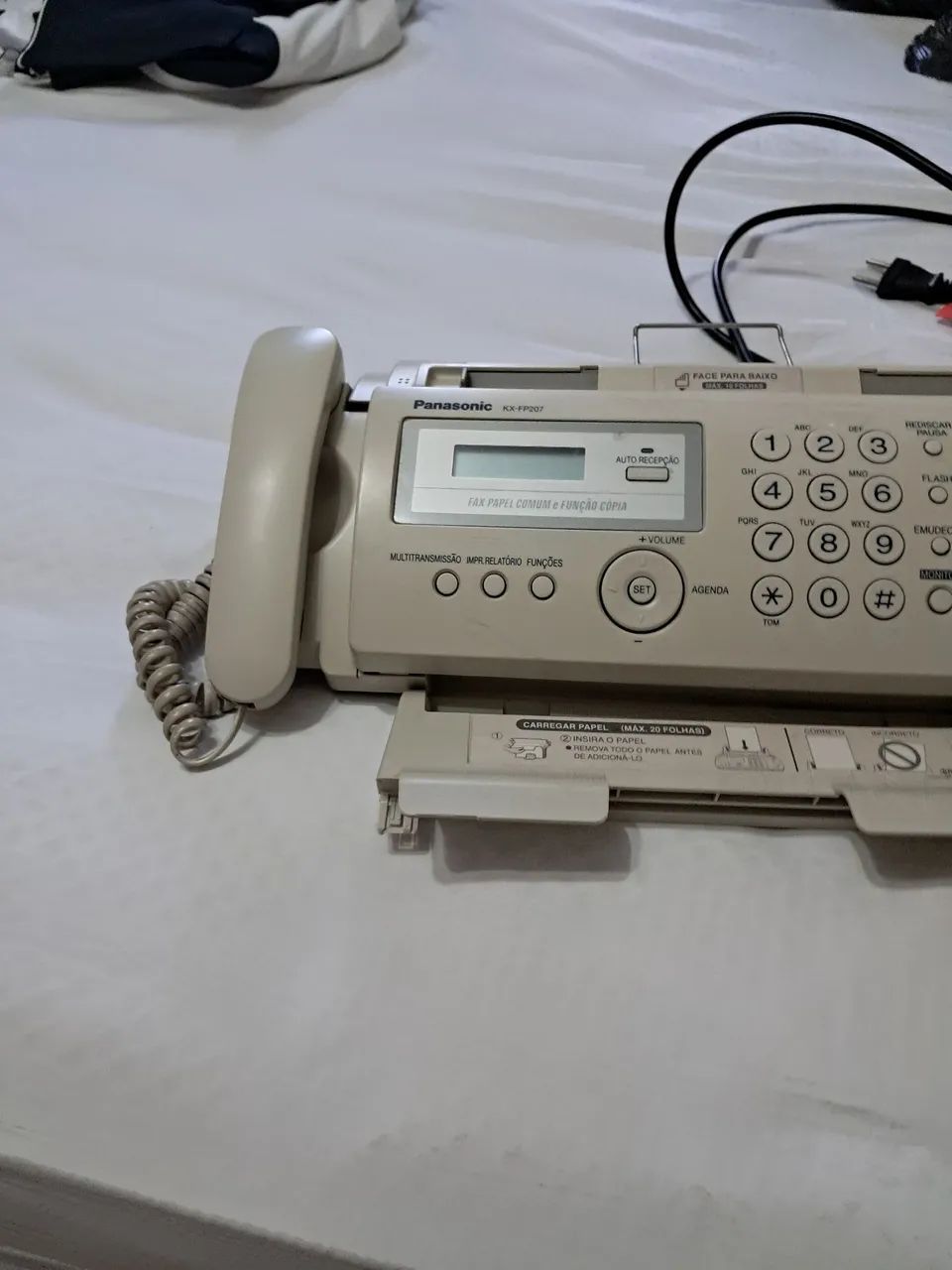Fax Panasonic KX-FP207 - Foto 2