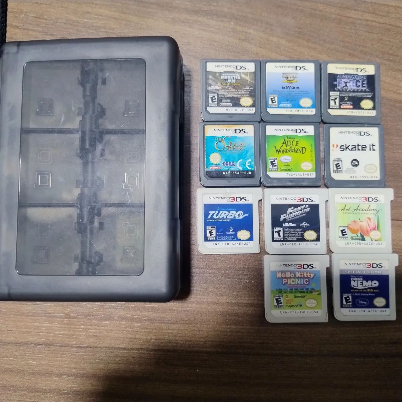 Lote de Jogos Ds e 3ds