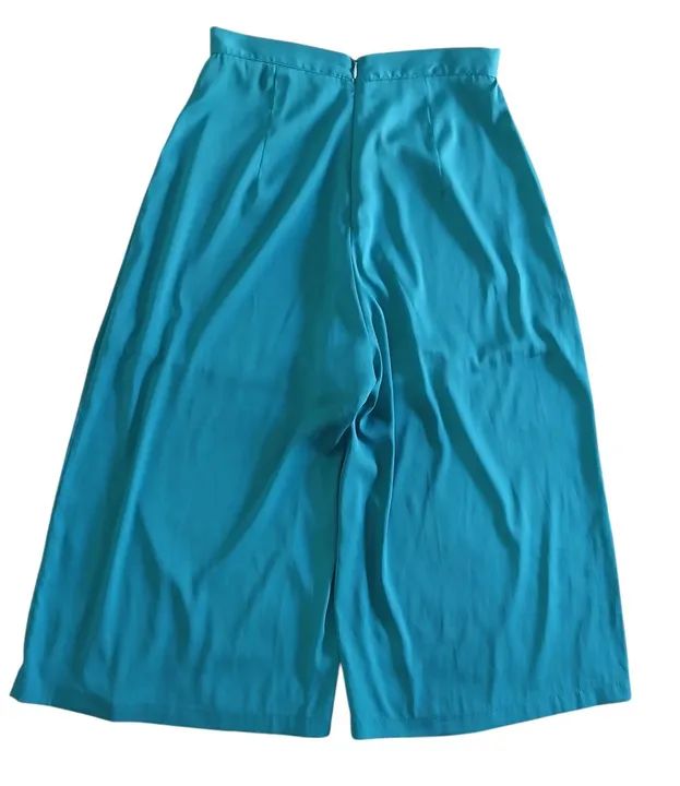 Calça Antix Pantacourt verde turquesa - TAM P - Foto 2