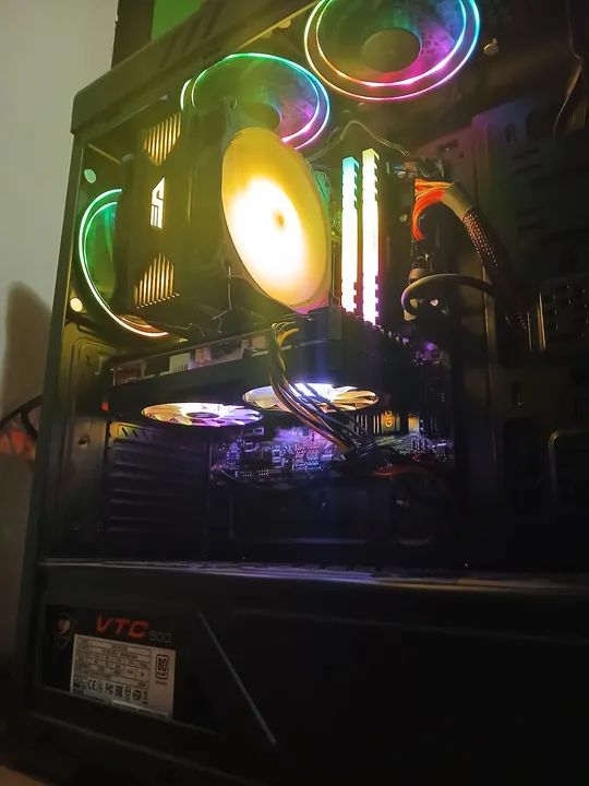 PC gamer - i5, rx 6600 8Gb, b460, 16Gb ram, 1Tb de ssd - Foto 2