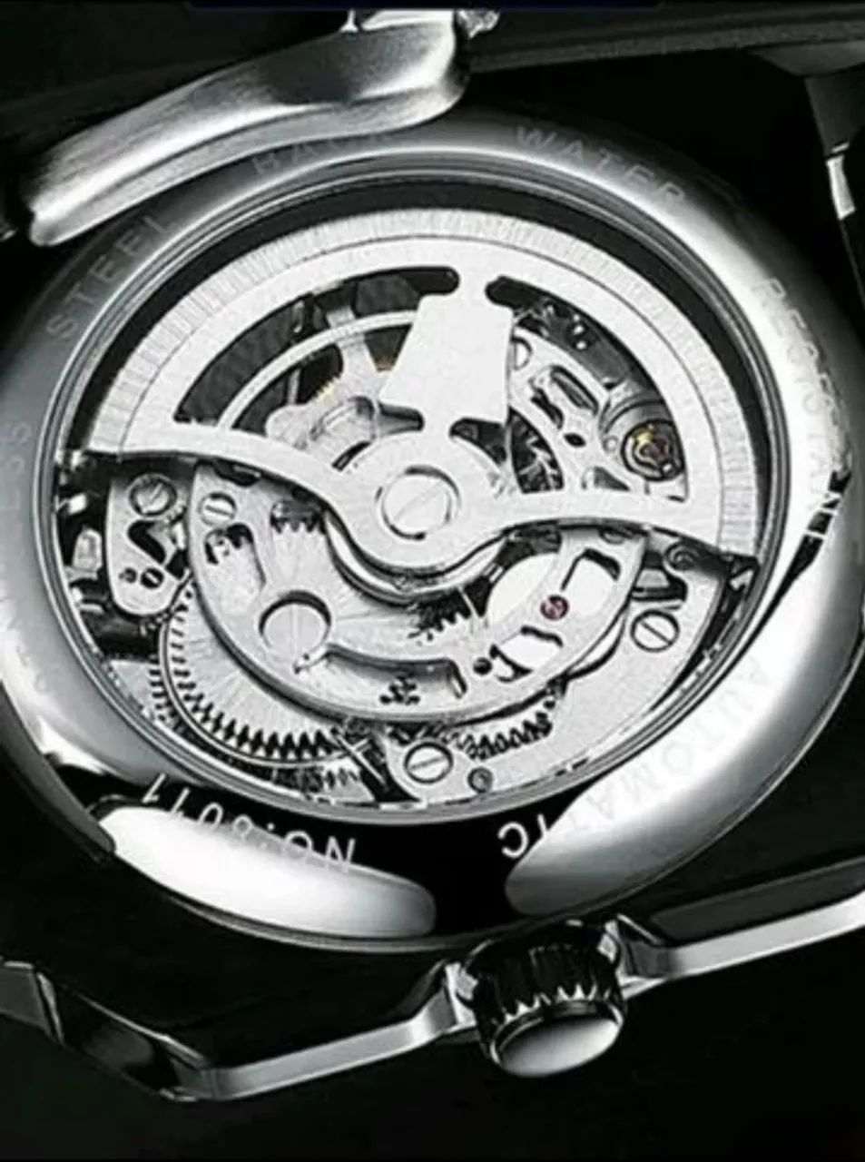 Relógio Masculino Esqueleto automático - Design Moderno - Foto 3