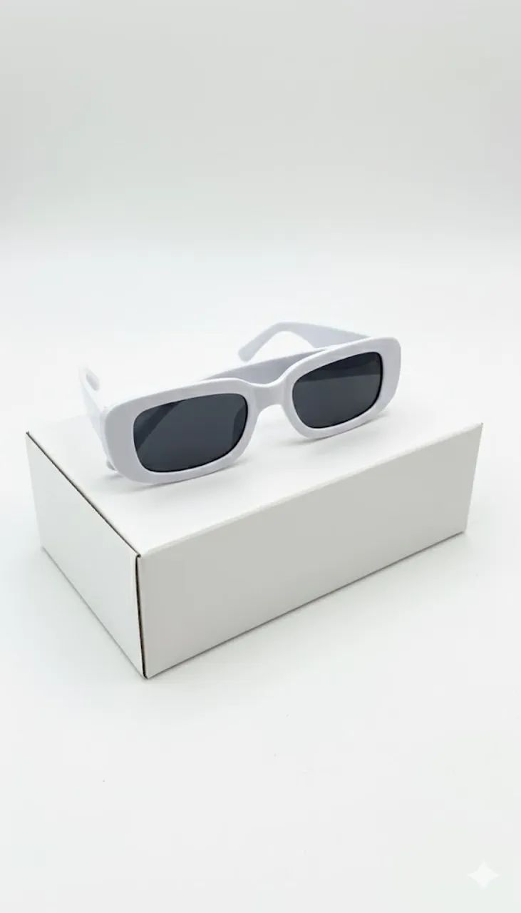 Óculos sol branco  - Foto 3