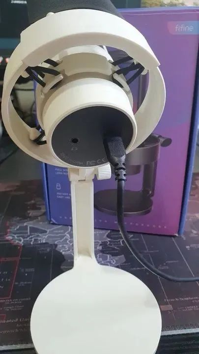 Microfone condensador RGB A8 Fifine usb - Foto 3