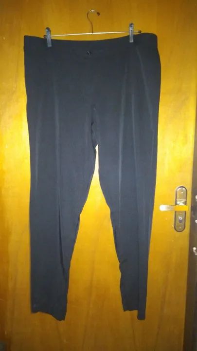 Calça Social Preta TM 50