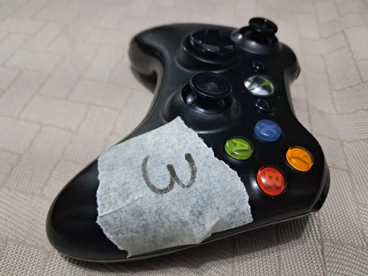 Controle original Xbox 360 Preto sem fio - Foto 6