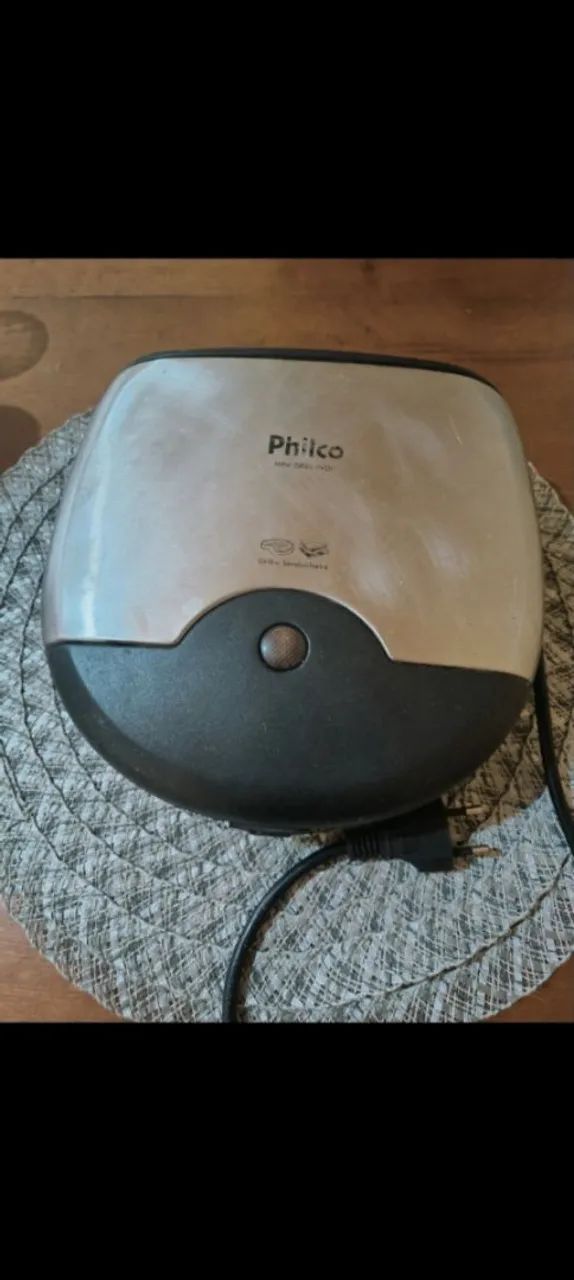 Grill e liquidificador 100 reais 