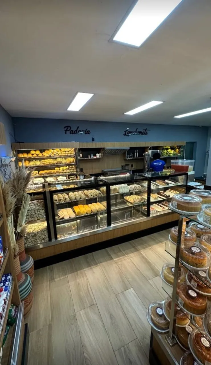 Vitrine de Pães e Bolos para Padaria/Lanchonete