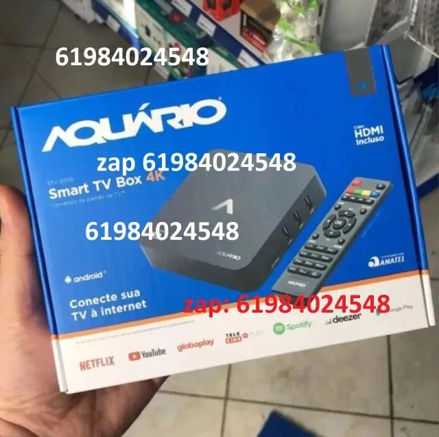 Tv Box 4k - New 4K - Homolog. Entregamos