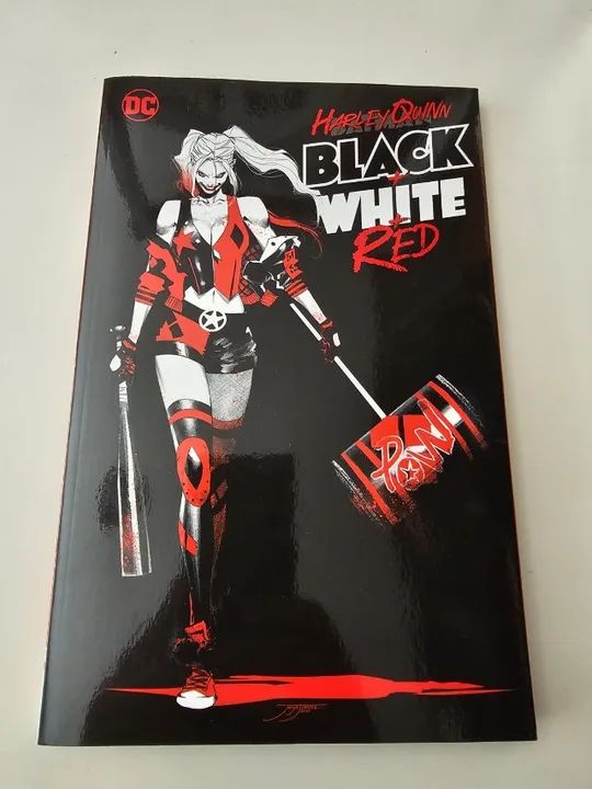 Harley Quinn Black + White + Red