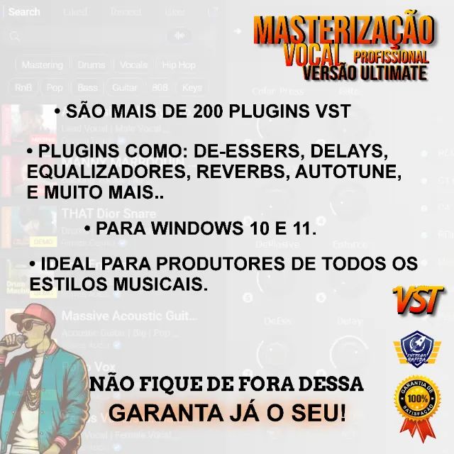 PLUGIN VST - EDIÇÃO ULTIMATE - WAVES PLUGINS  - Foto 2