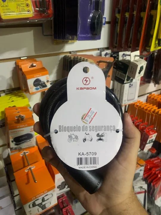 Trava de Segurança para Bicicleta - Foto 2