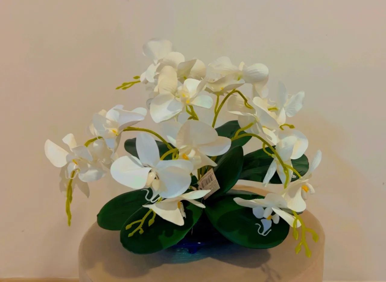Arranjo Orquídeas artificiais  - Foto 5