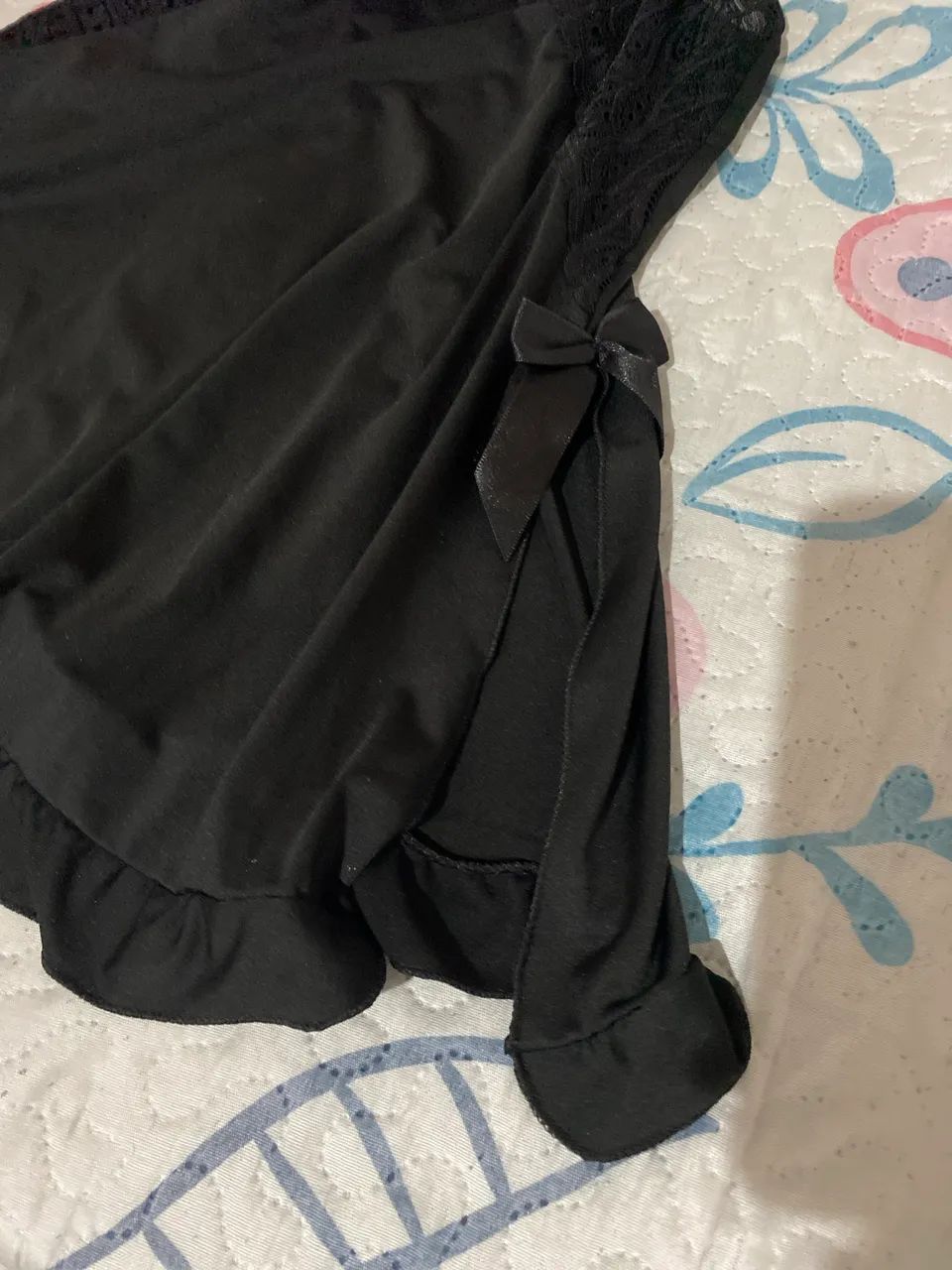 Lingerie preta  - Foto 3