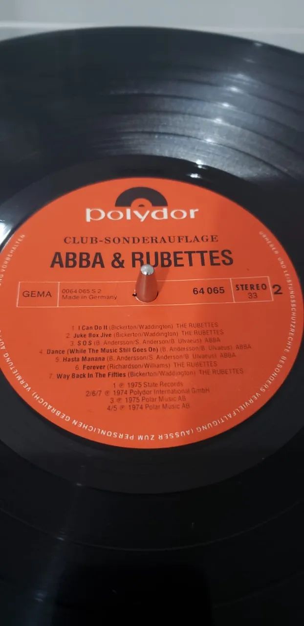 Lp Abba & Rubettes (importado)(zerado) - Foto 4