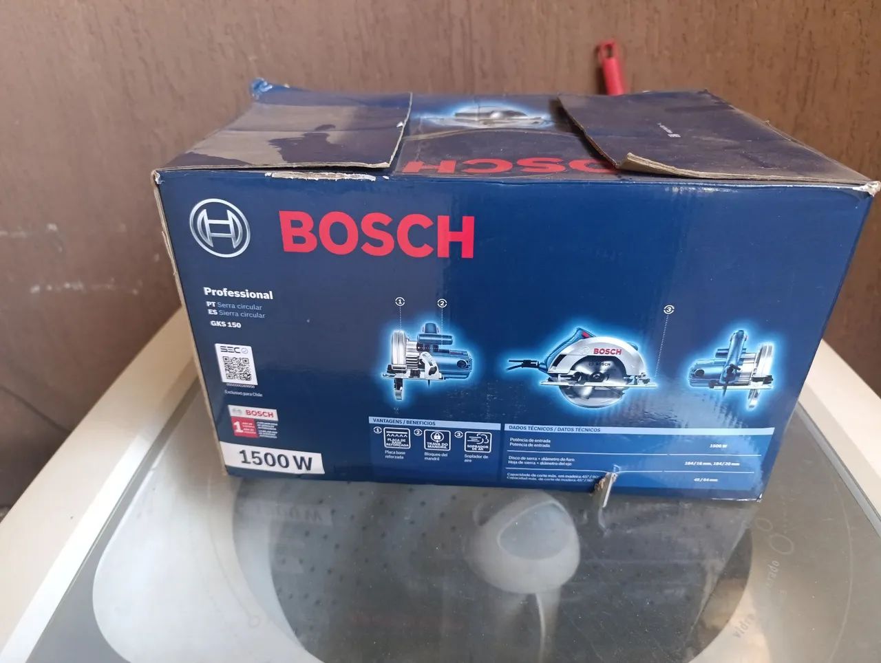 Serra Circular Bosch GKS 150 - 1500W