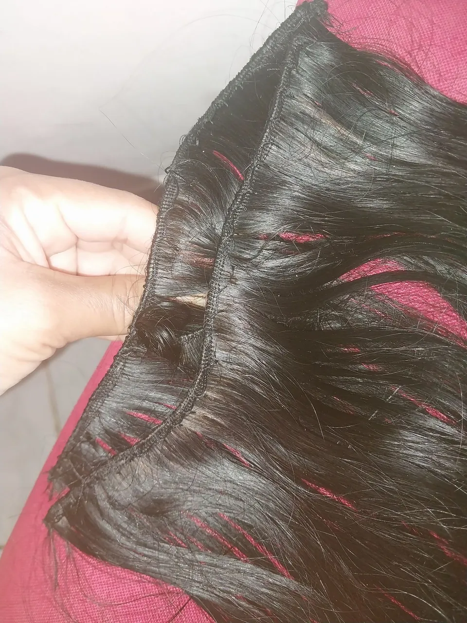 Extensão de cabelo humano