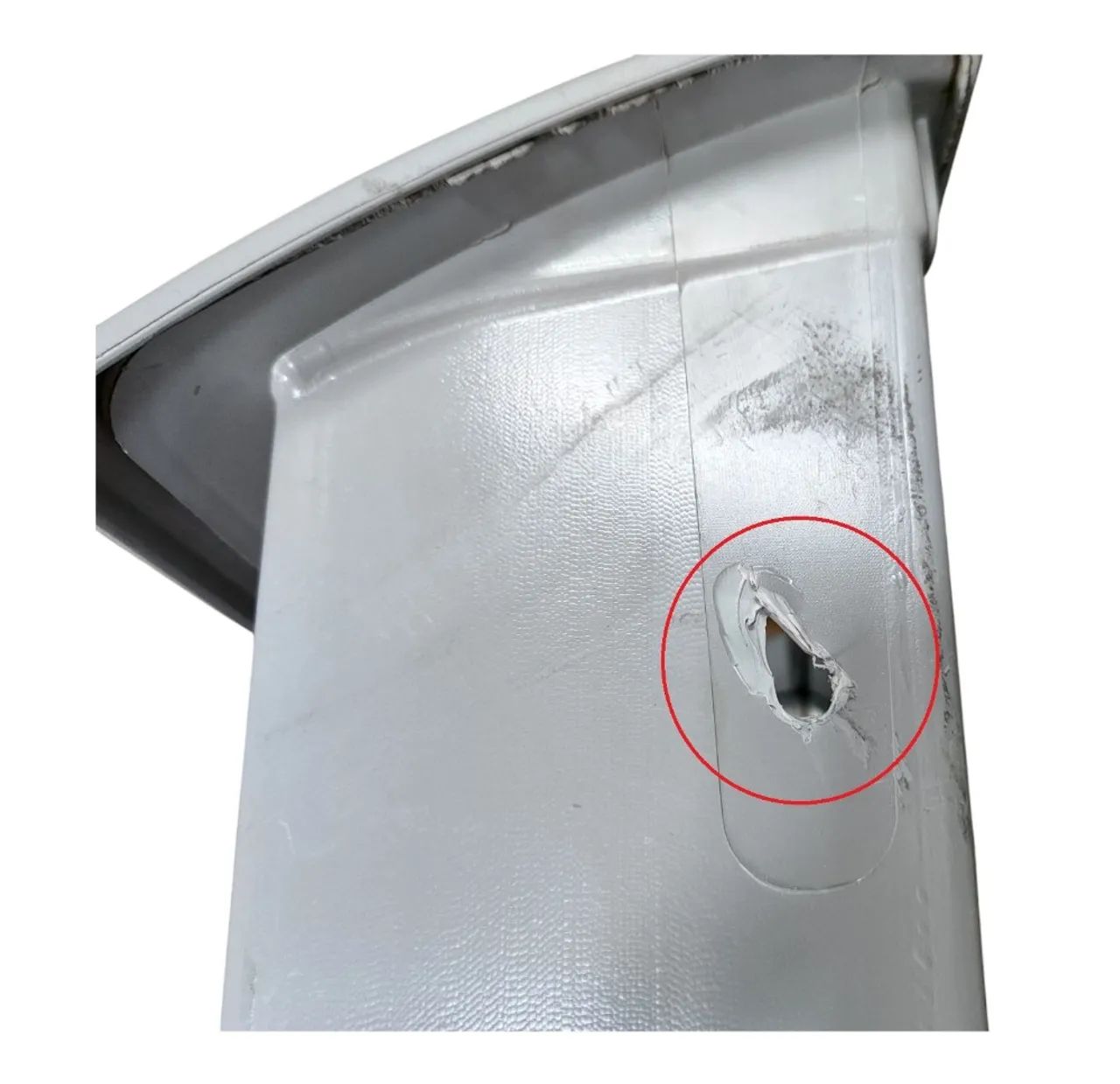 Porta Objetos Da Cabine Original Tector 170e21  E3543 Cinza Claro - Foto 7