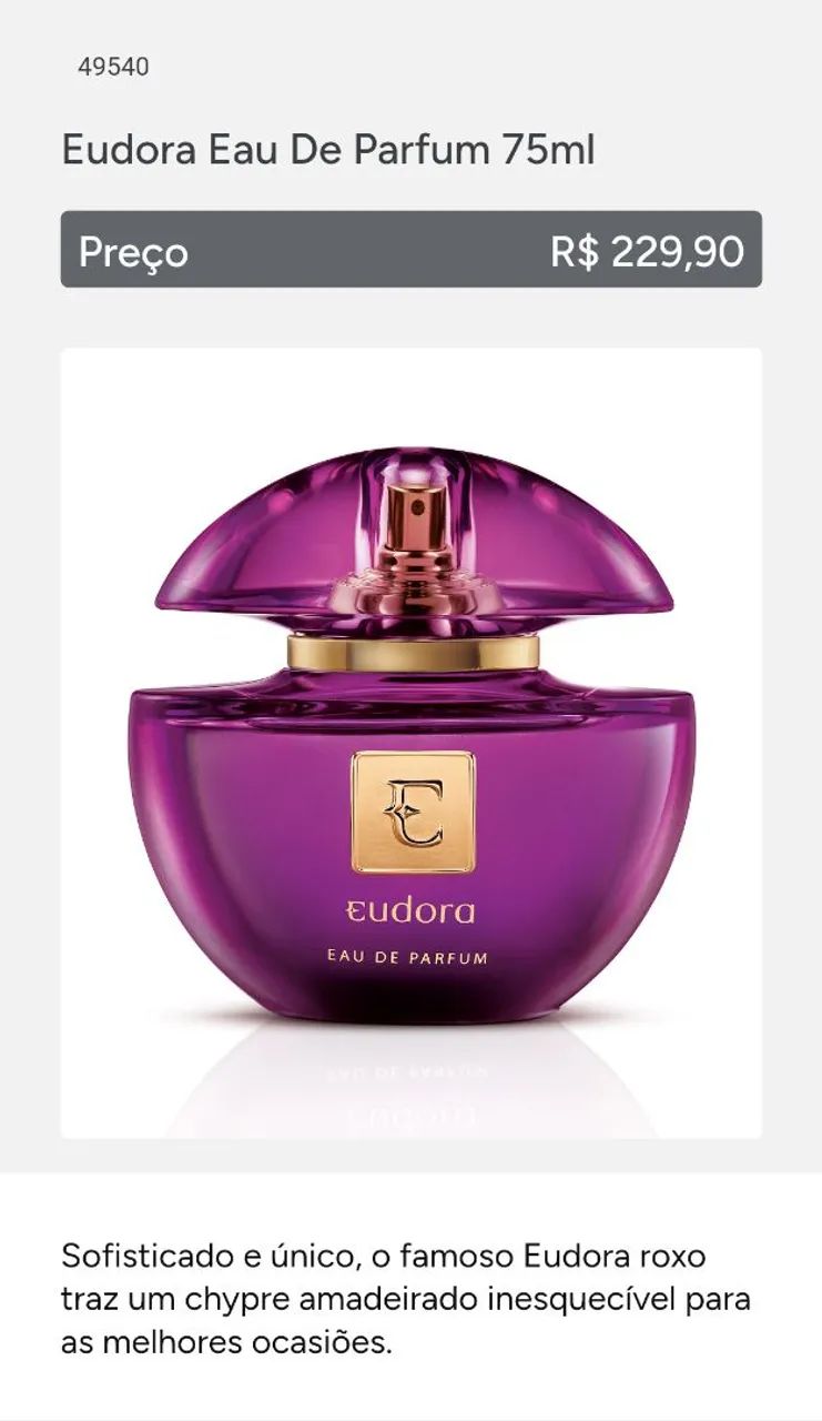Desodorante Colônia Kiss Me Please Eudora 50ml - Foto 3