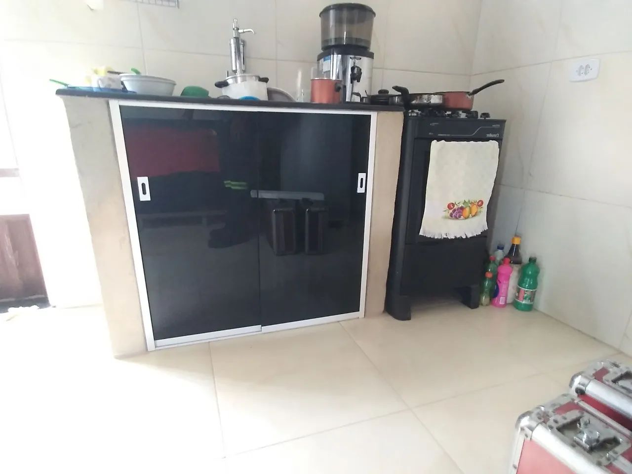 Box em vidro temperado para balcão de pia. - Foto 5