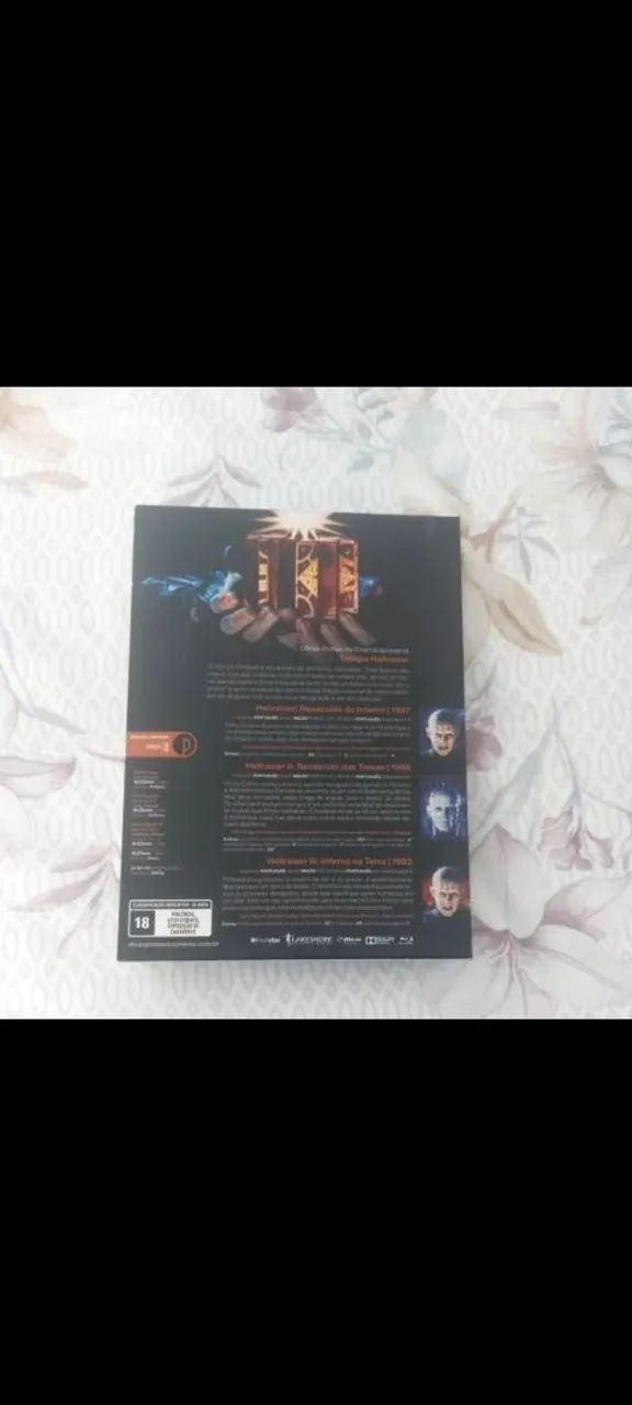 Blu ray Trilogia Hellraiser - Edição numerada nacional - CDs, DVDs