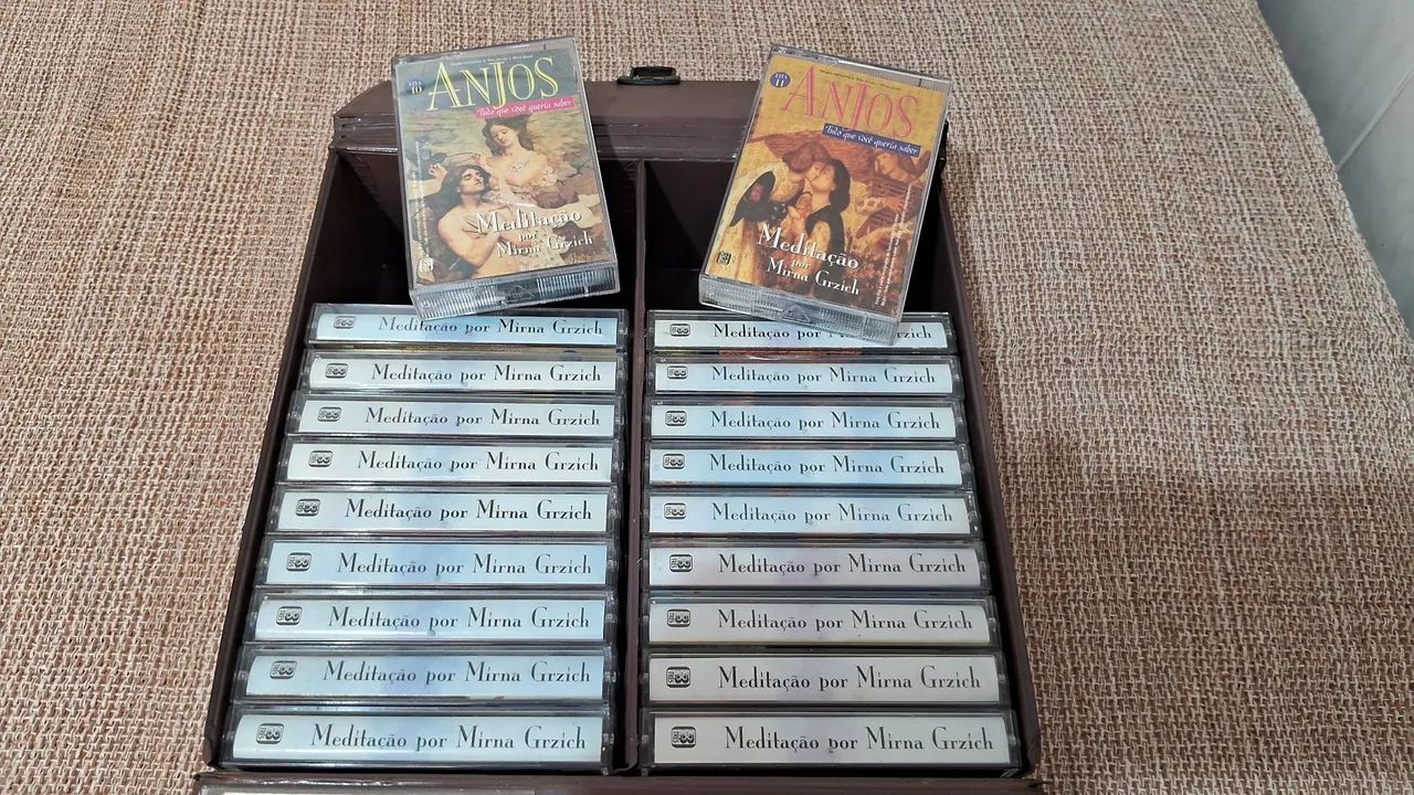 Kit de Meditação - Mirna Grzich - 22 fitas VHS