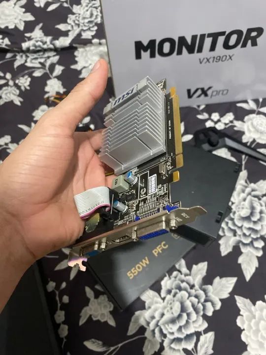 Vendo monitor, fonte e placa de vídeo  - Foto 3