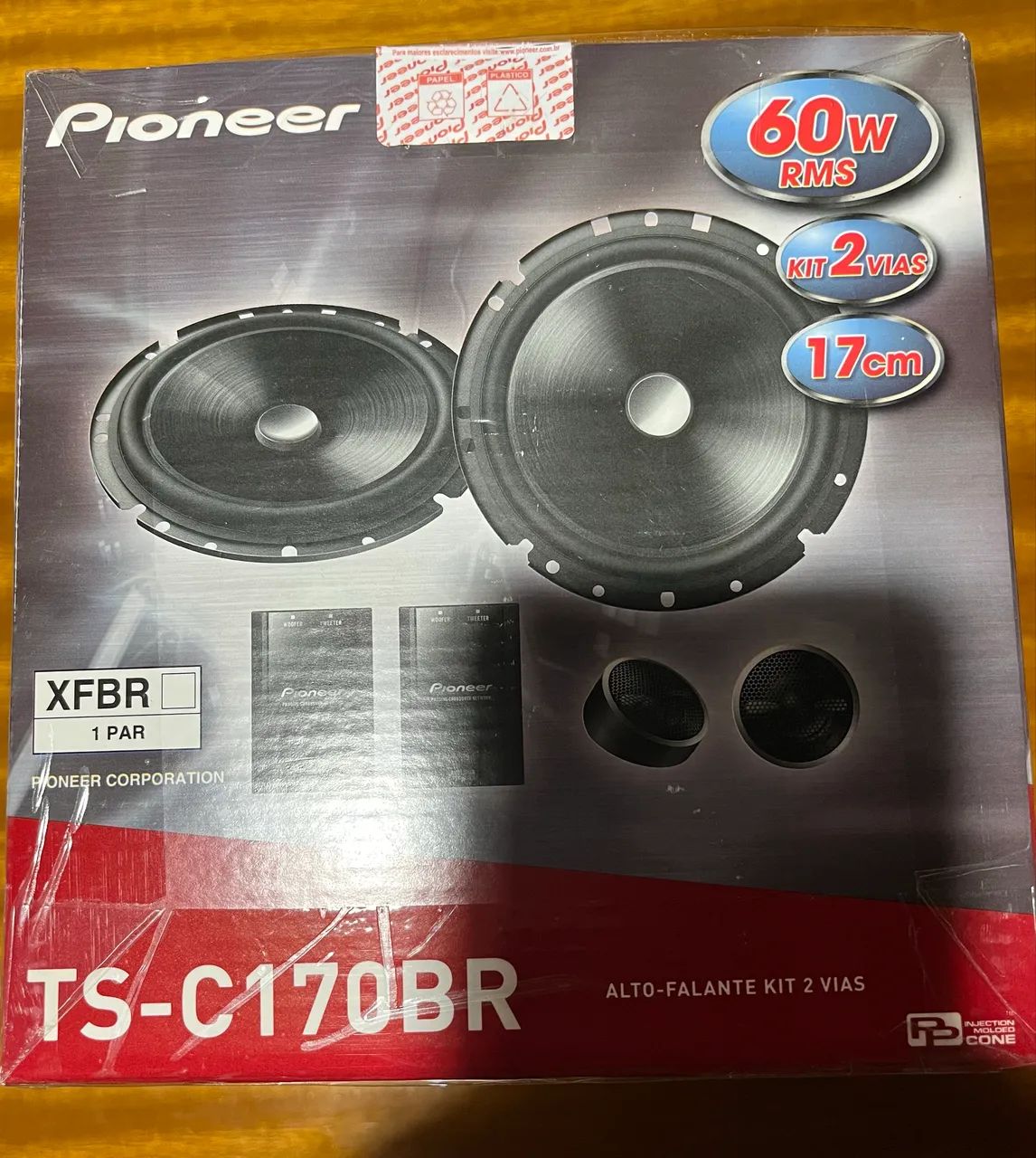 Kit 2 vias pionner, módulo de som soundigital, alto falantes do i30 e tela - Foto 6