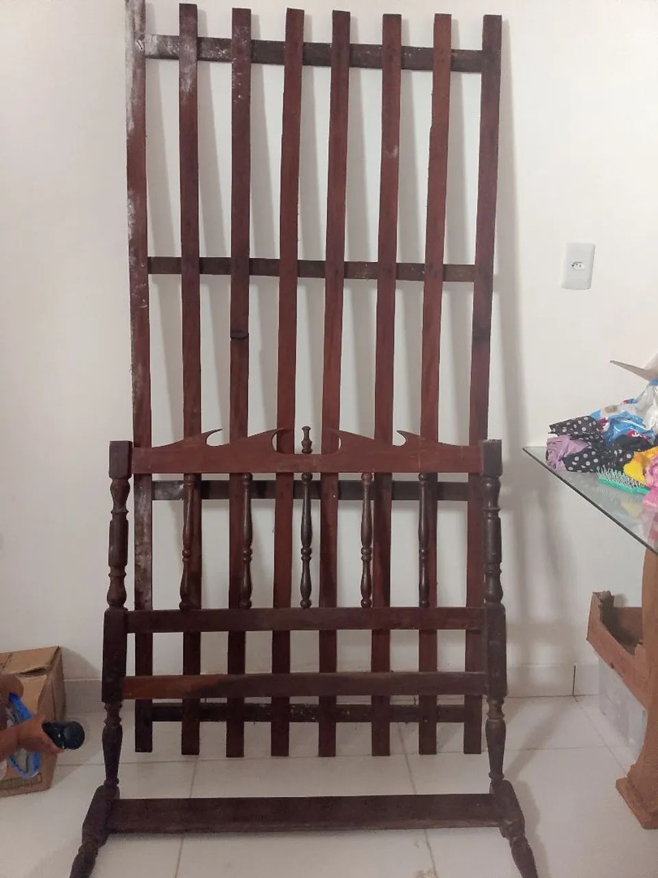 Cama de Solteiro Madeira Angelim