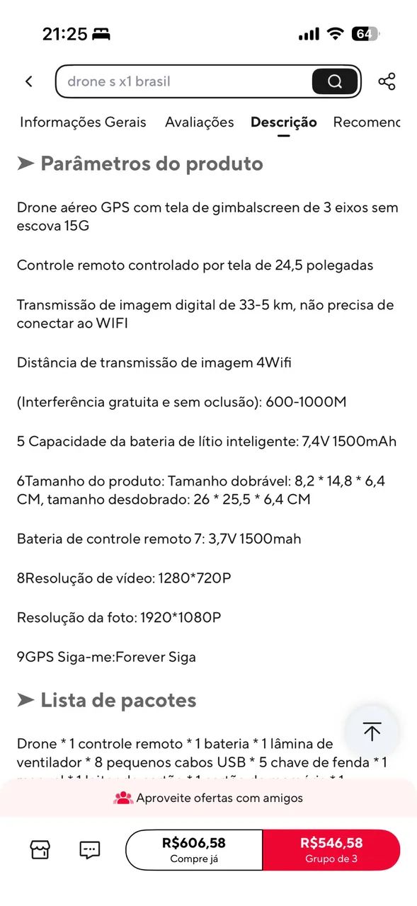 Vendo Drone L900 Pro SE com 2 Baterias - Muito novo - Foto 4
