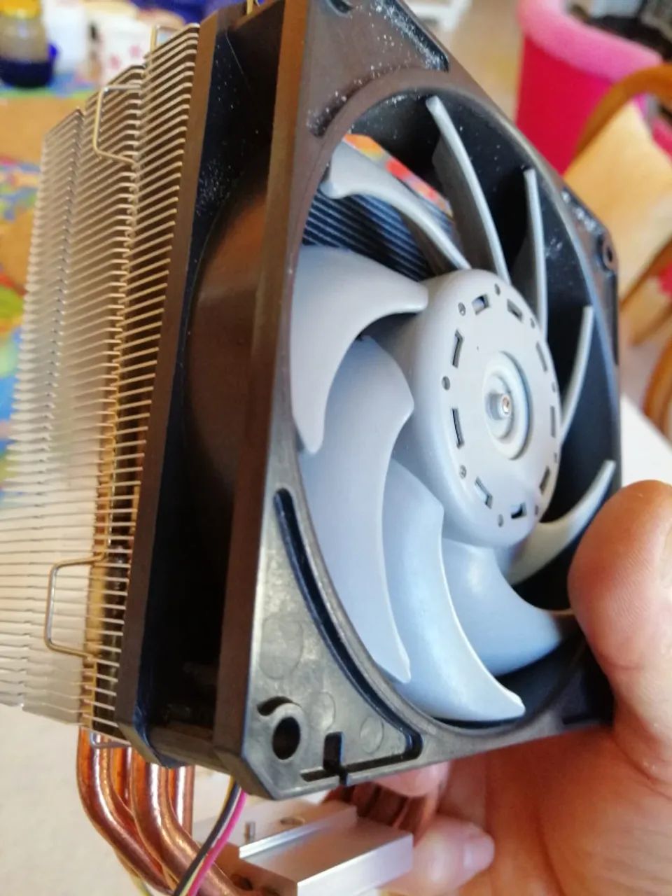 COOLER para processador INTEL - marca COOLER MASTER" ventoinha com com servo motor  - Foto 2