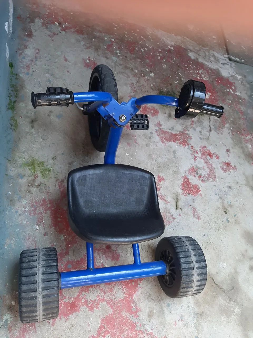 Triciclo azul  - Foto 4