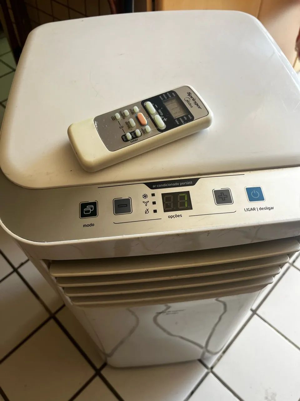 VENDO AR/COND. SPRINGER MIDEA/PORTATIL - Foto 2