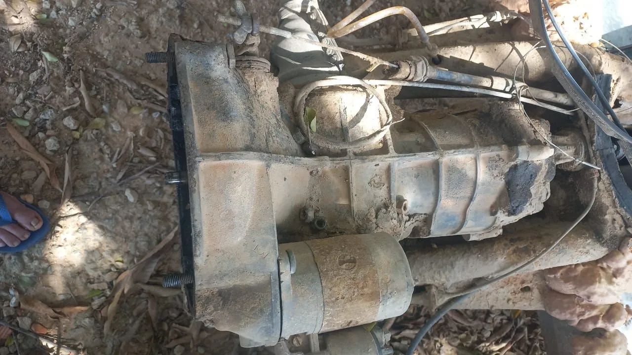 Suspensão e câmbio do fusca
