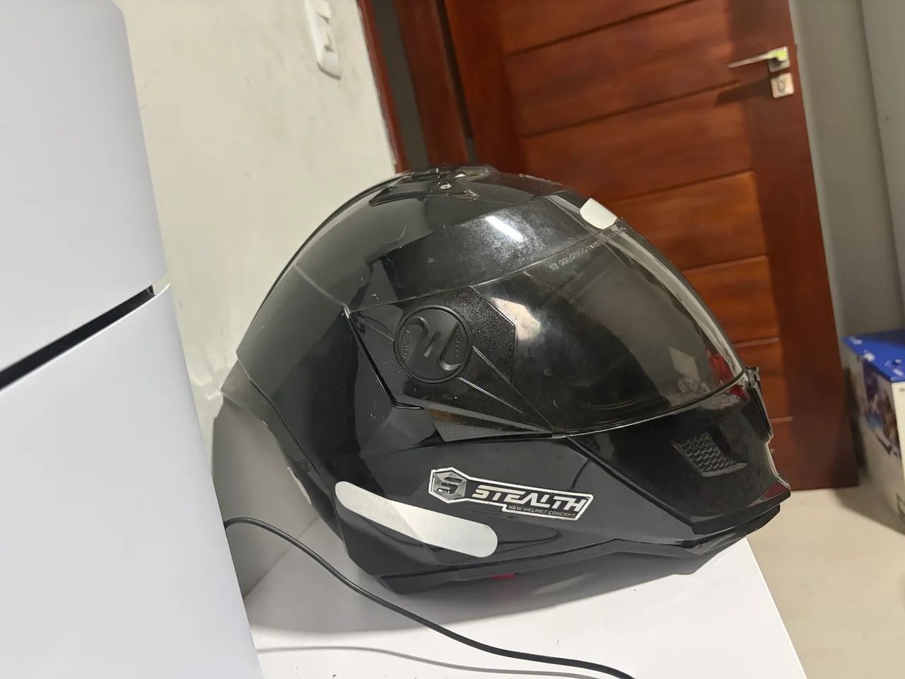 Capacete stealth preto - Foto 2