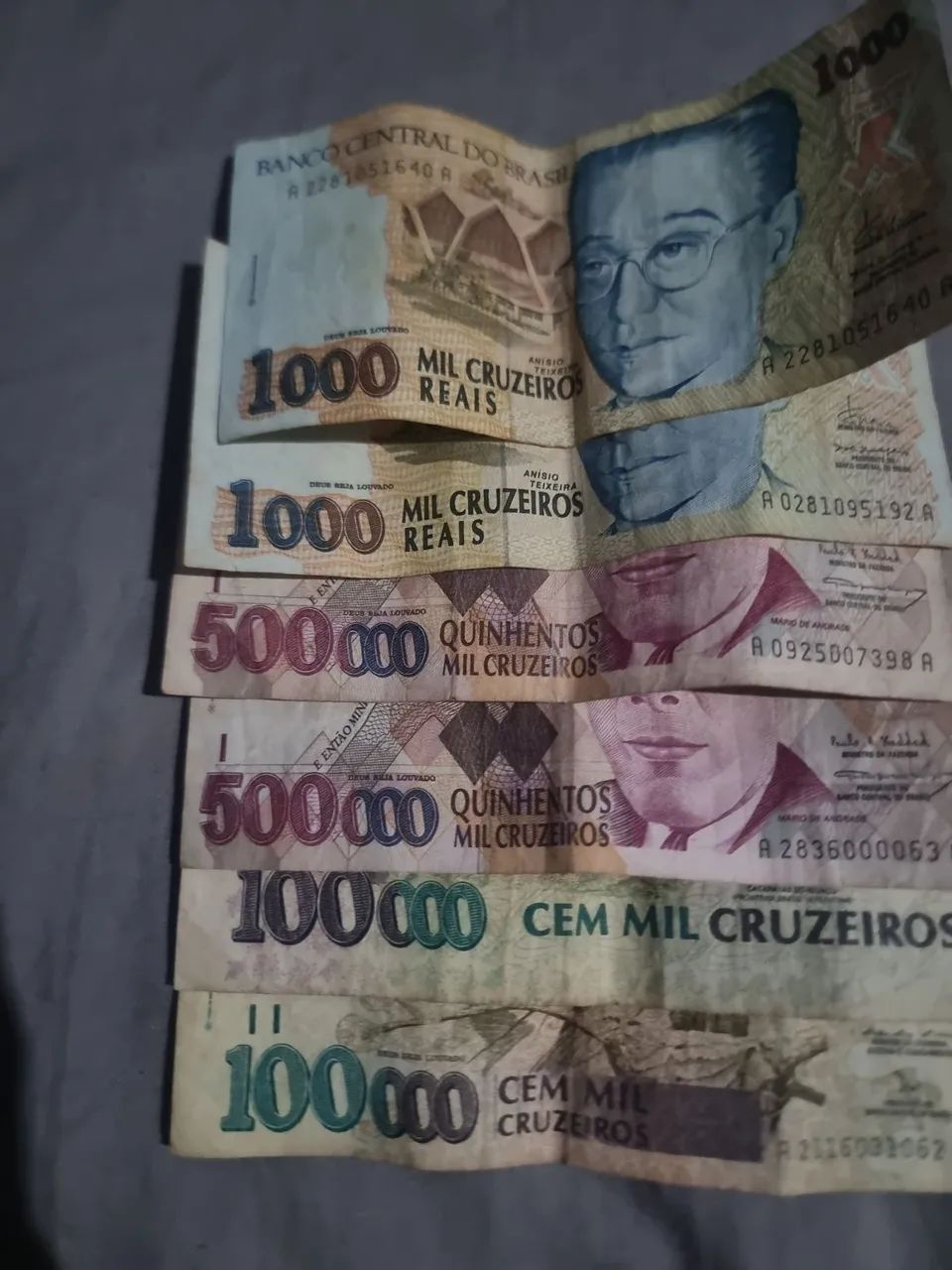 Cedidas antigas. Façam suas propostas