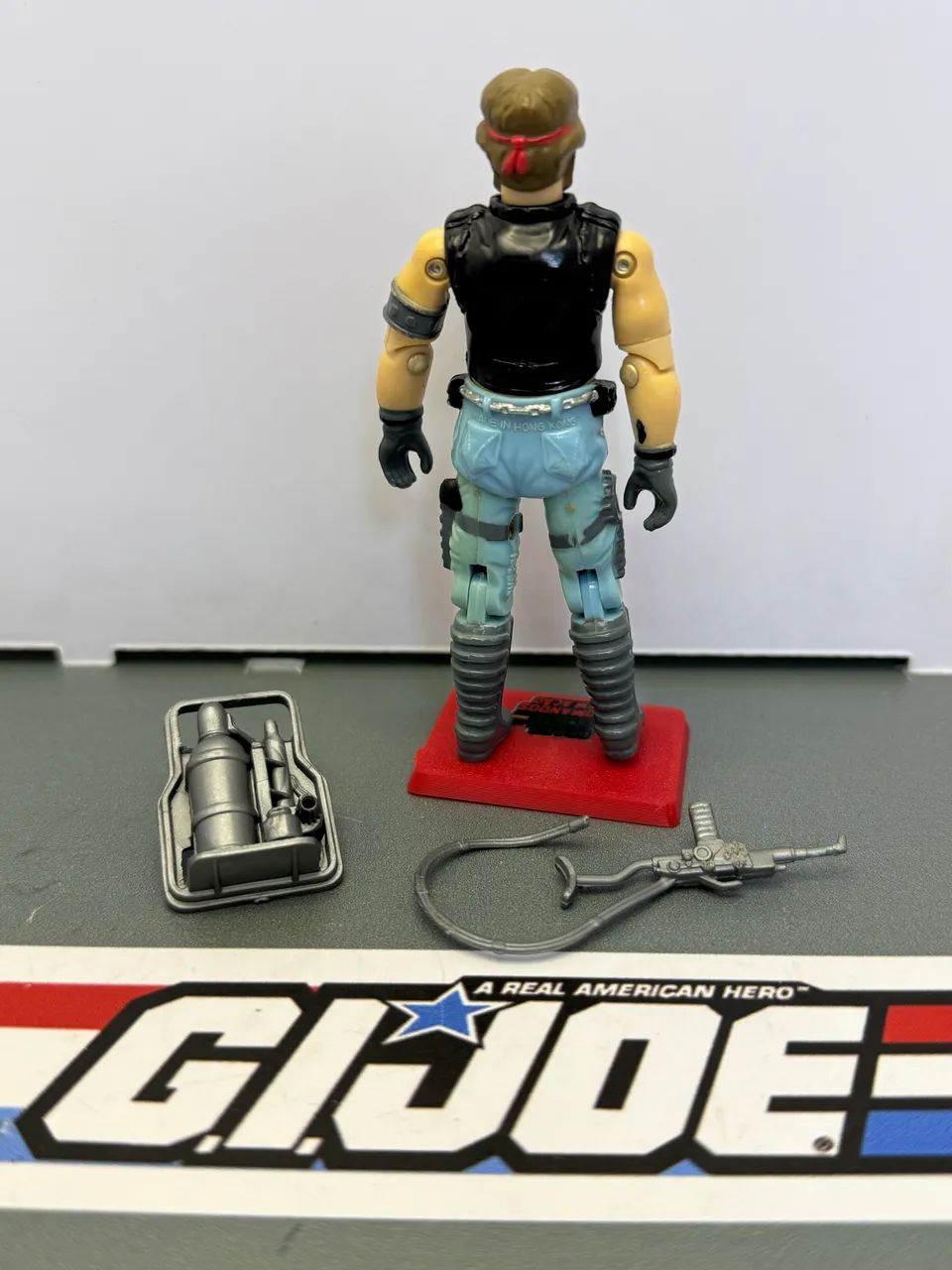 Gi Joe Dreadnok Torch v1 - 1985 - Comandos em ação  - Foto 2