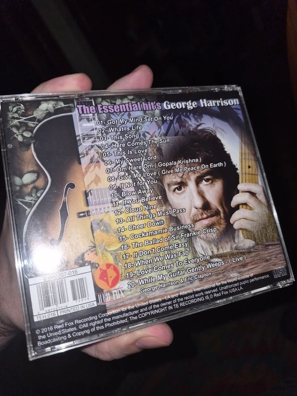 Cd george Harrison- the essencial hits (novo) - Foto 2