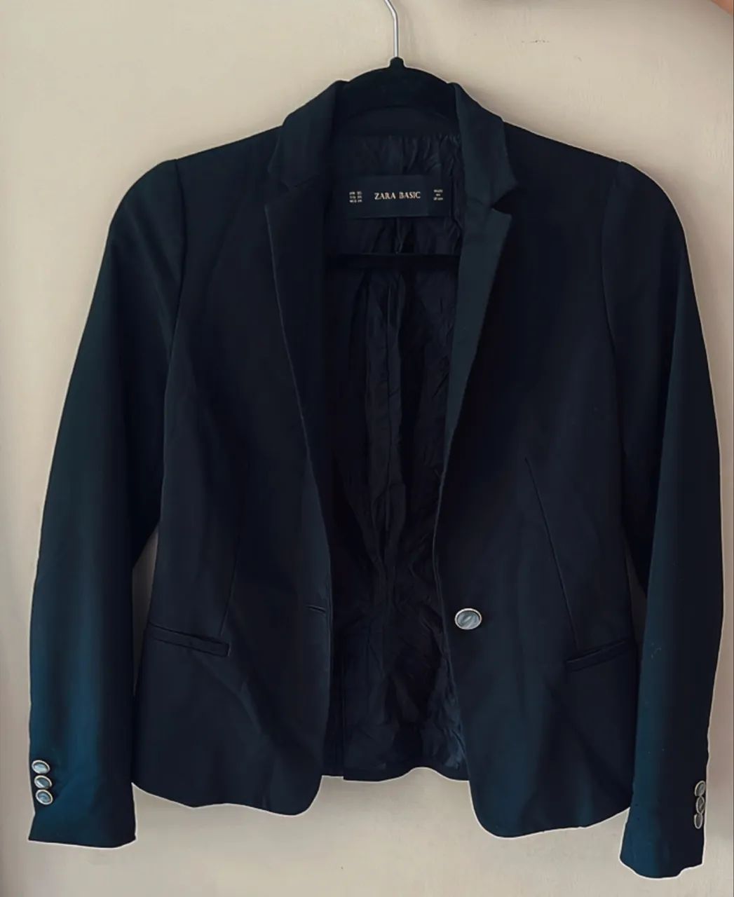 Blazer Zara Preto P - Foto 2