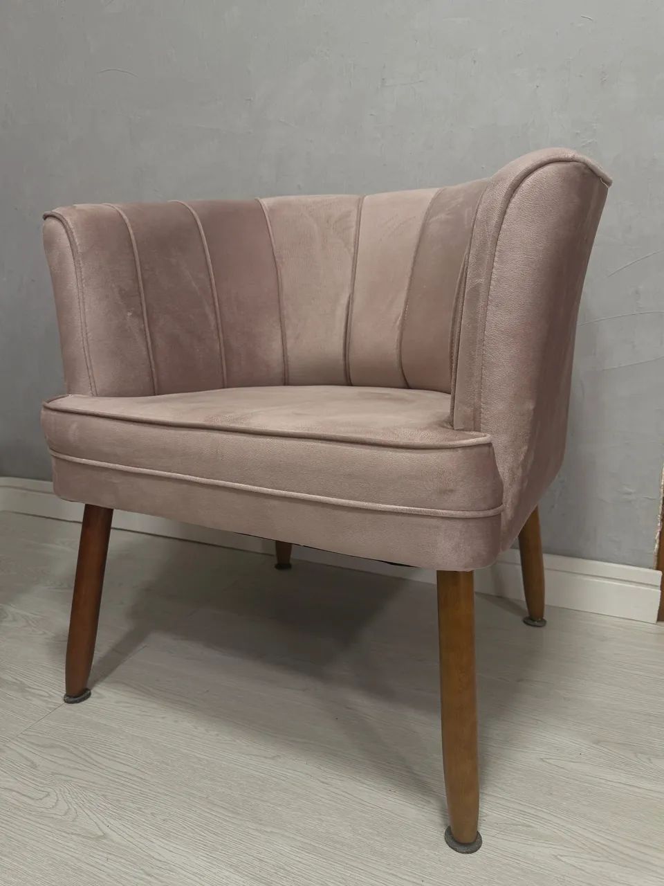 Poltronas rosê rosa