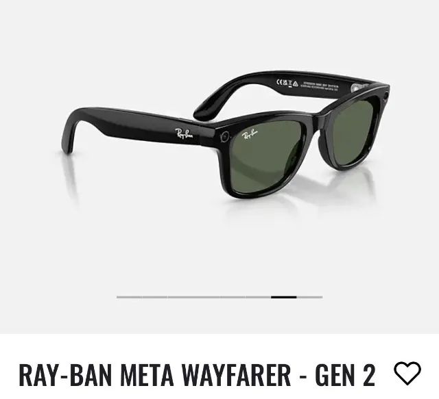 Óculos Solar Ray-Ban Meta Gen2