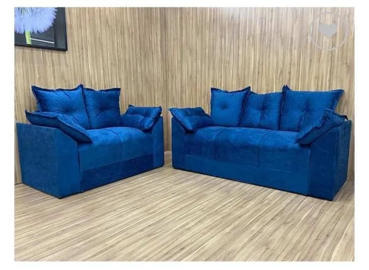 Sofá conjunto de 2e3lugares mega oferta relâmpago só 649,99 imperdivel  - Foto 4
