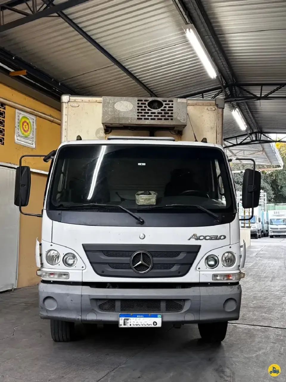 MERCEDINHA ACCELO 1016 BAU REFRIGERADO