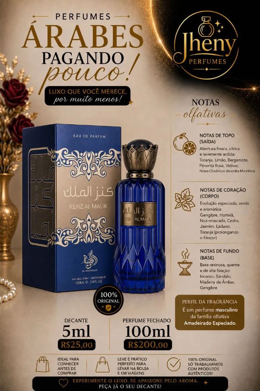 Perfume Árabe Masculino  - Foto 2