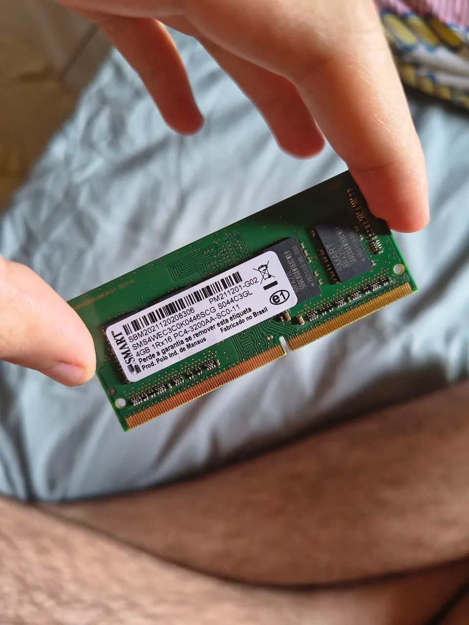 Memória ram 4gb ddr4 notebook 