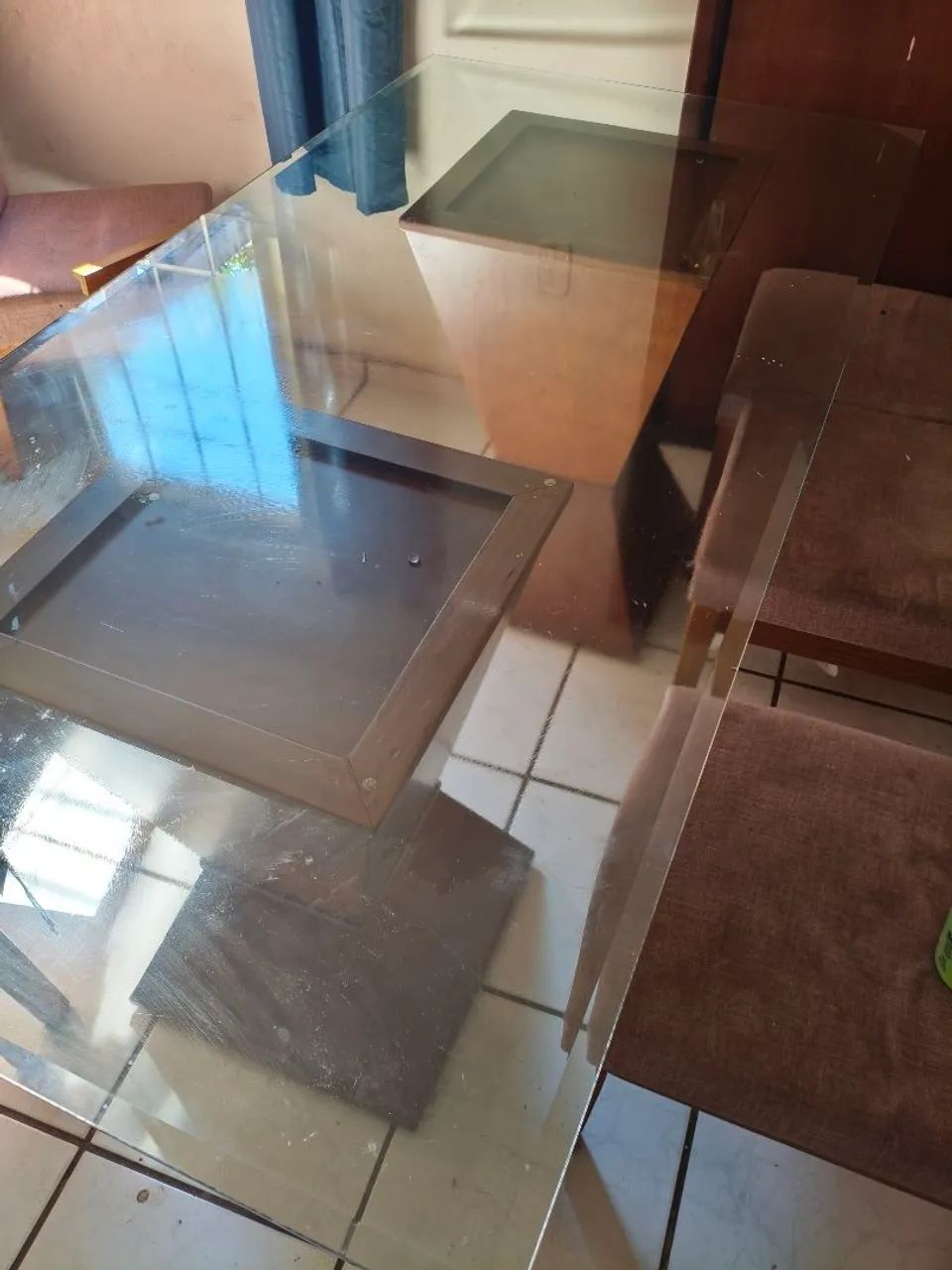 Mesa de vidro 